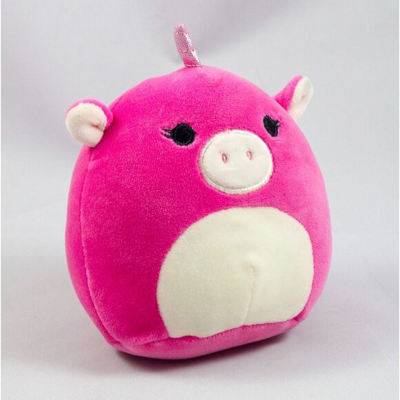 Squishmallows 5" Zoe The Pink Unicorn Plush Stuffed Animal Kellytoy 2018 - Picture 1 of 8